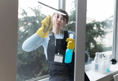 Nettoyage de vitres intérieures et extérieures à Jonage